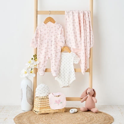 Juniors Floral Print 5-Piece Clothing Gift Set