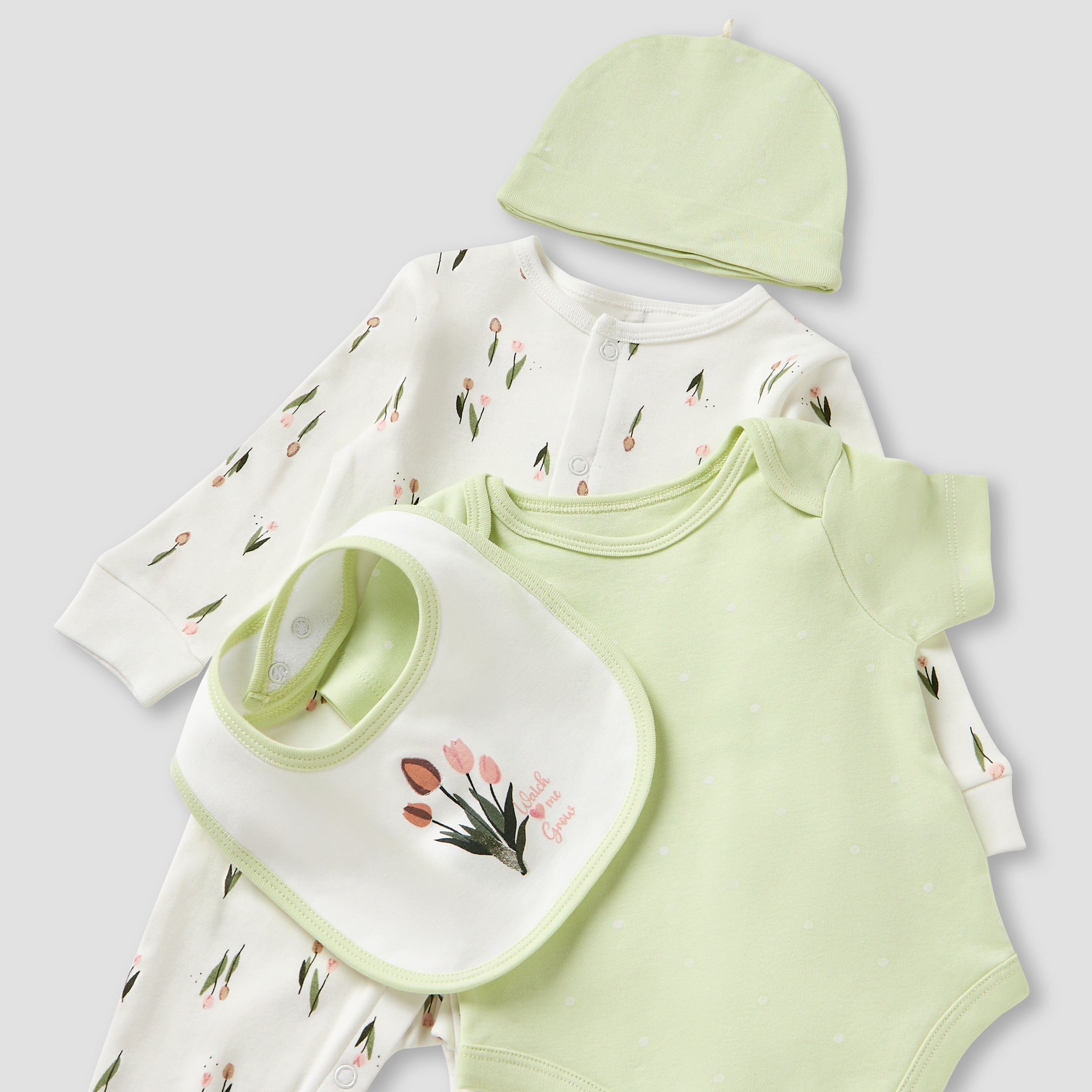 Juniors Floral Print 5-Piece Clothing Gift Set