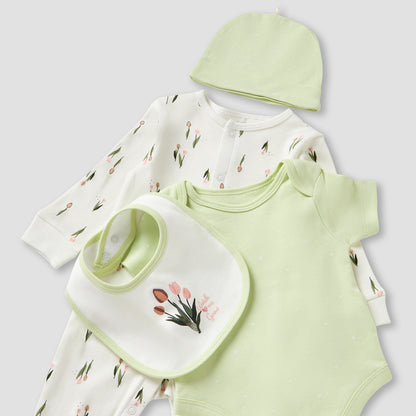 Juniors Floral Print 5-Piece Clothing Gift Set