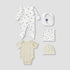 Juniors 6-Piece Printed Clothing Gift Set - Green / 0-3 mths