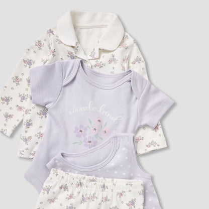 Set of 8 Juniors Clothing Gift Set with Snap Button Closure