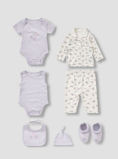 Set of 8 Juniors Clothing Gift Set with Snap Button Closure-baby-girls-clothing-setsandcoords-image-2