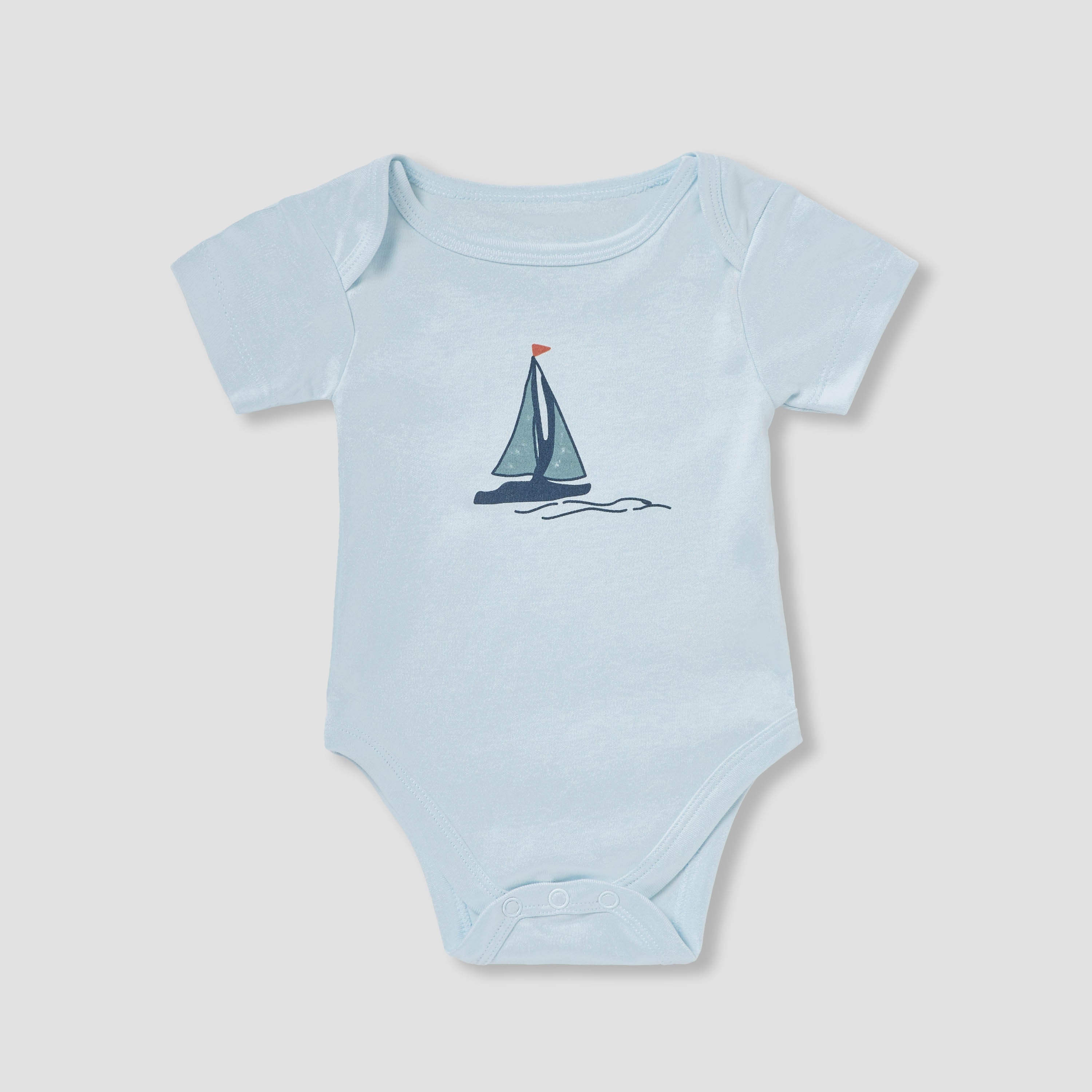 Set of 8 Juniors Clothing Gift Set with Sailboat Print