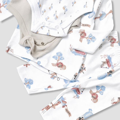 Set of 8 Juniors Clothing Gift Set with Print