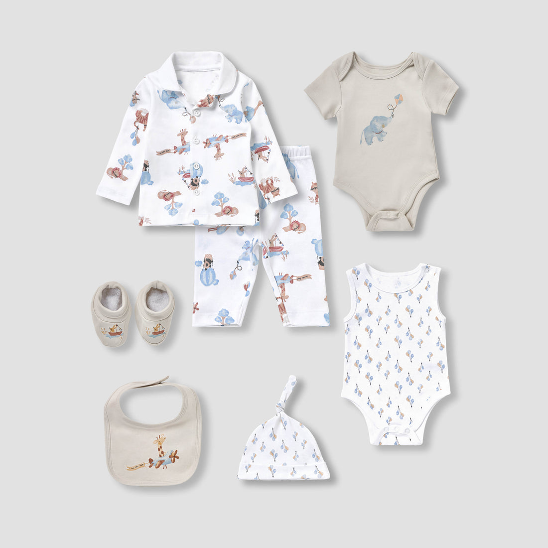Set of 8 Juniors Clothing Gift Set with Print