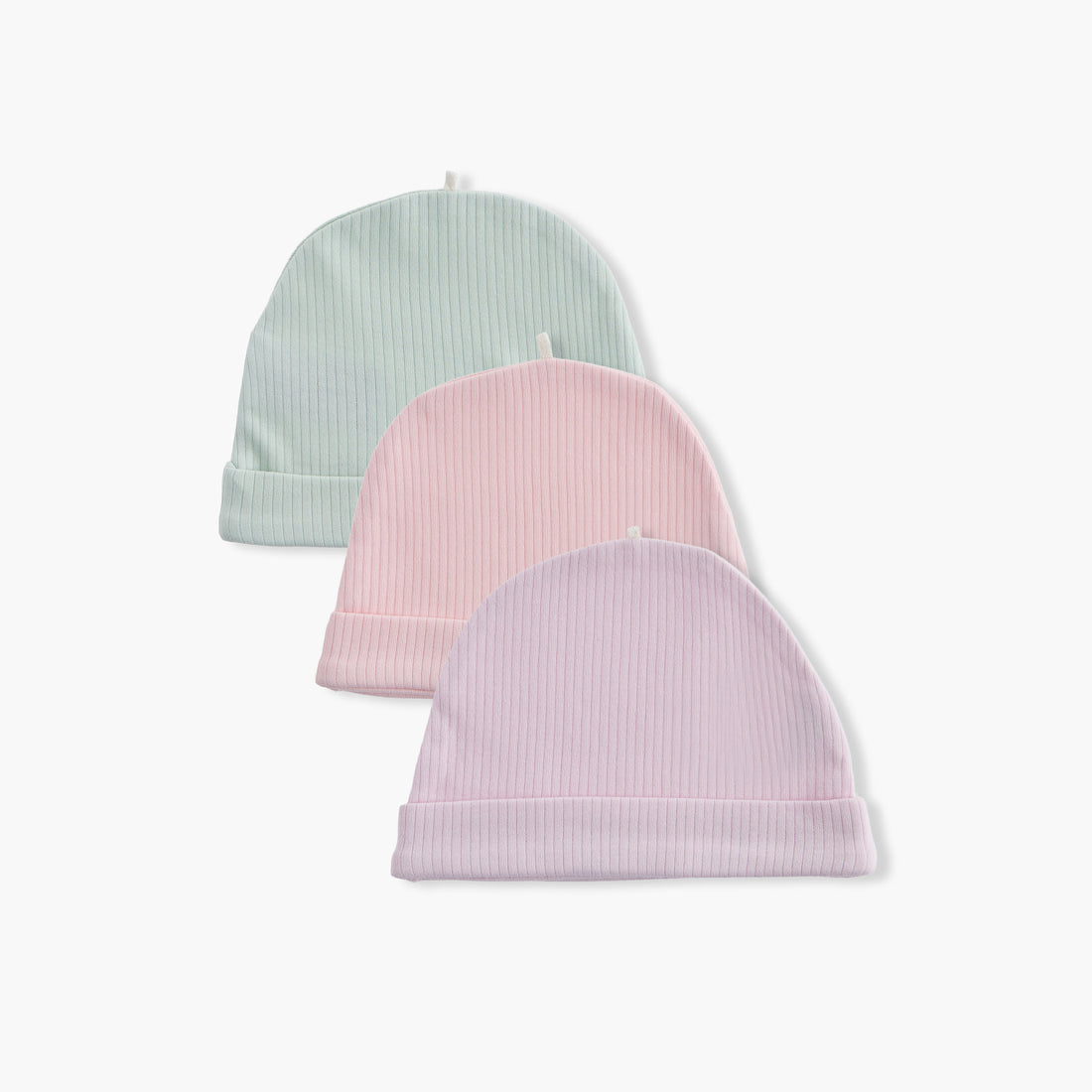 Juniors Ribbed Cap - Set of 3