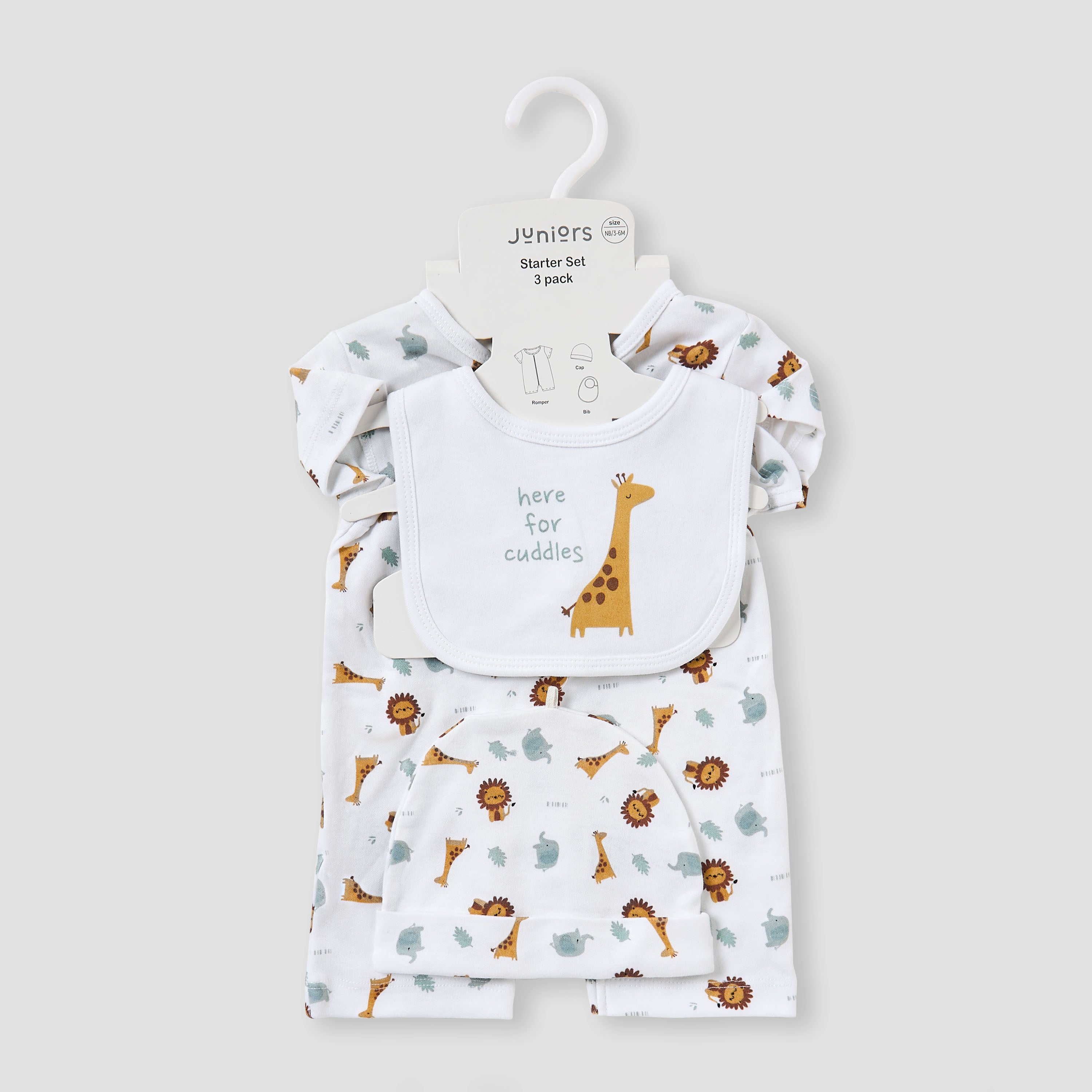 Juniors Animal Print 3-Piece Gift Set