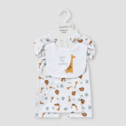 Juniors Animal Print 3-Piece Gift Set