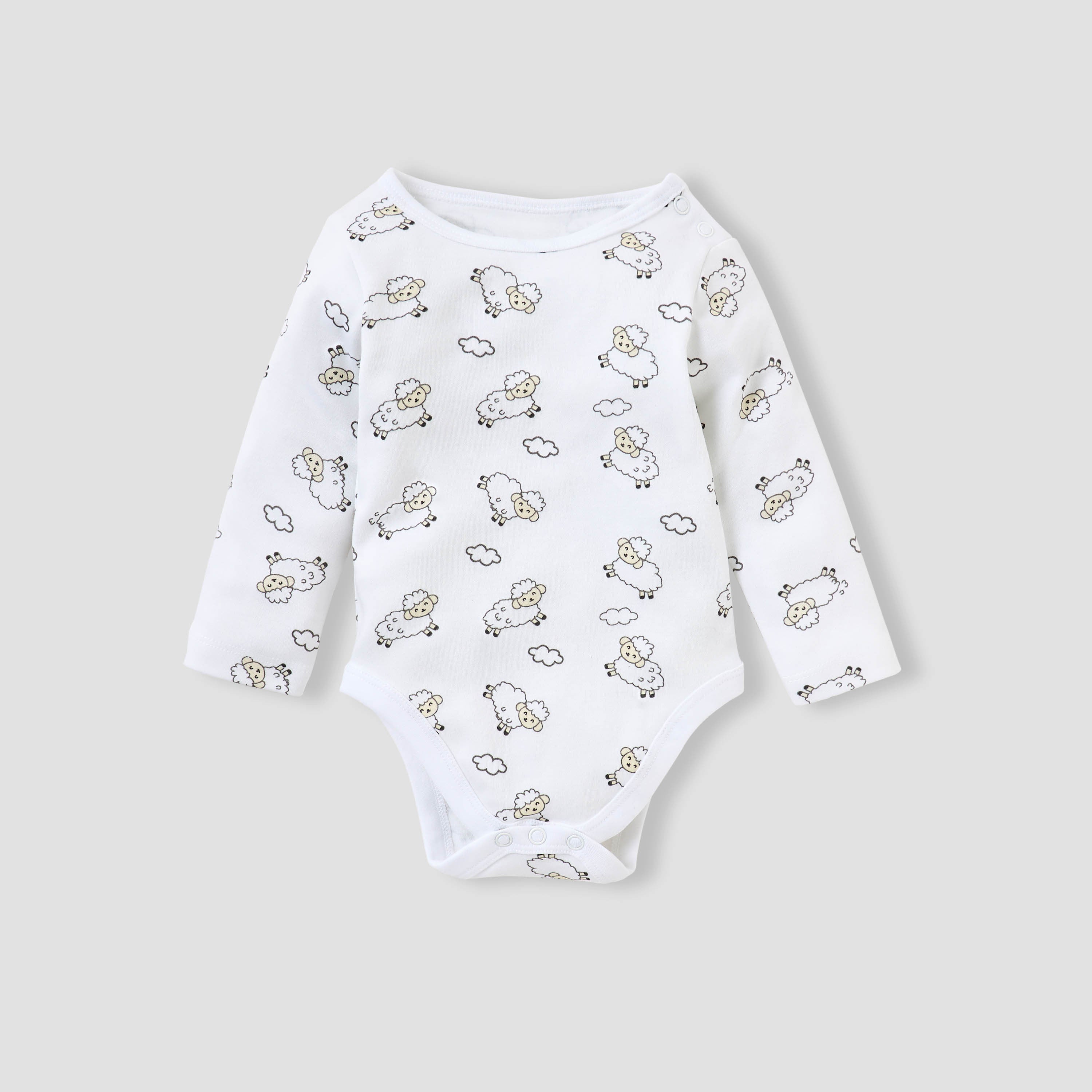 Juniors 4-Piece Sheep Print Clothing Set