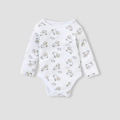 Juniors 4-Piece Sheep Print Clothing Set