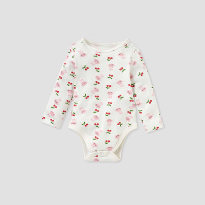 Juniors 4-Piece Bunny Print Clothing Set