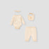 Juniors 4-Piece Assorted Clothing Set - Beige / 0-3 mths