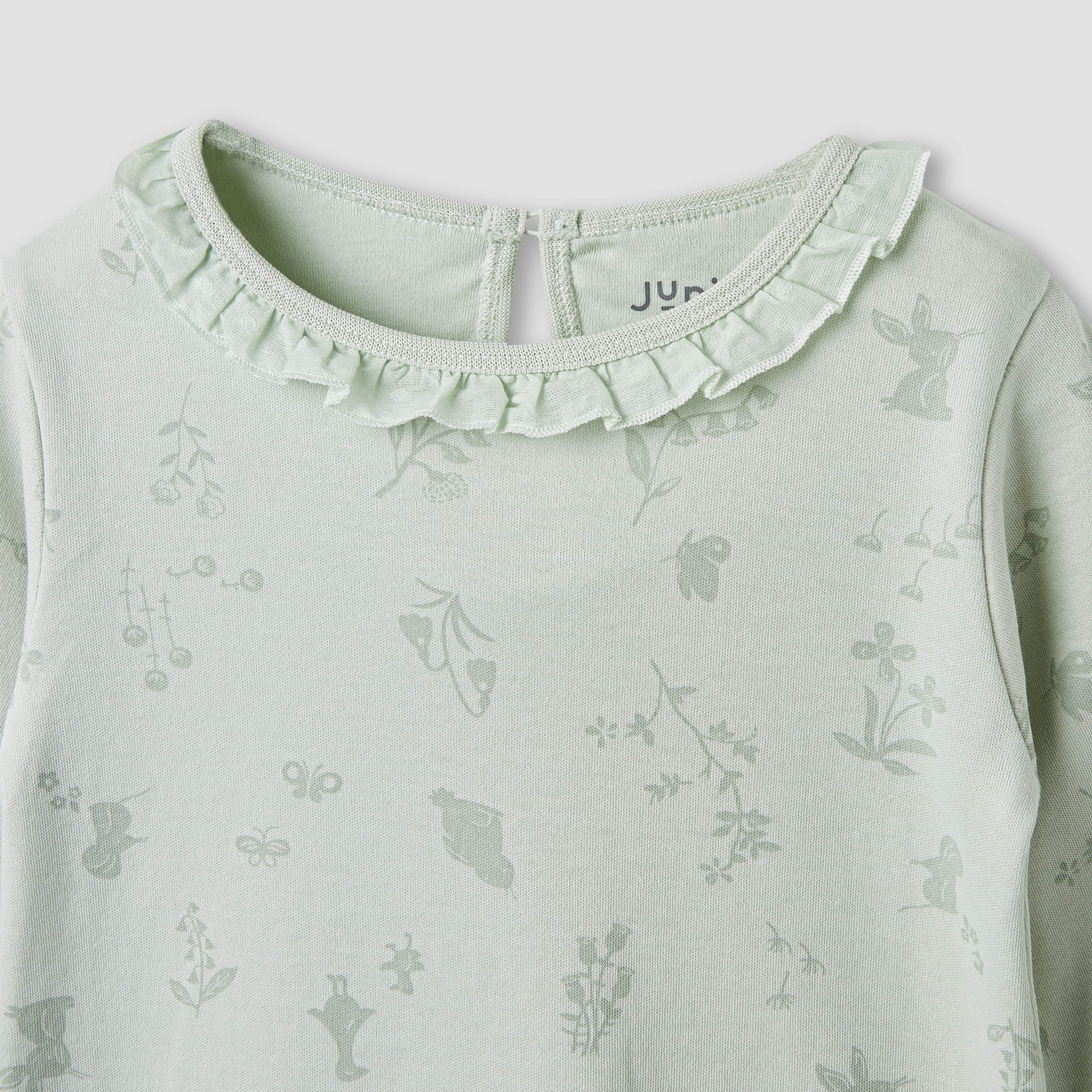 Juniors Floral Print T-shirt and Pyjamas - Set of 3