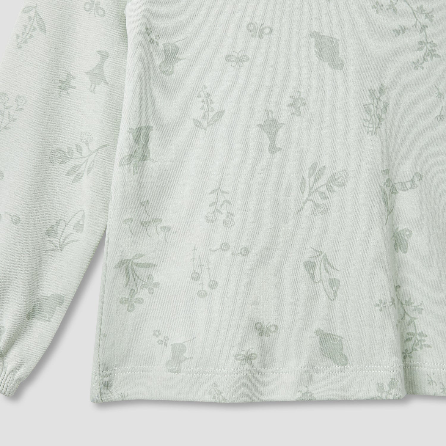 Juniors Floral Print T-shirt and Pyjamas - Set of 3