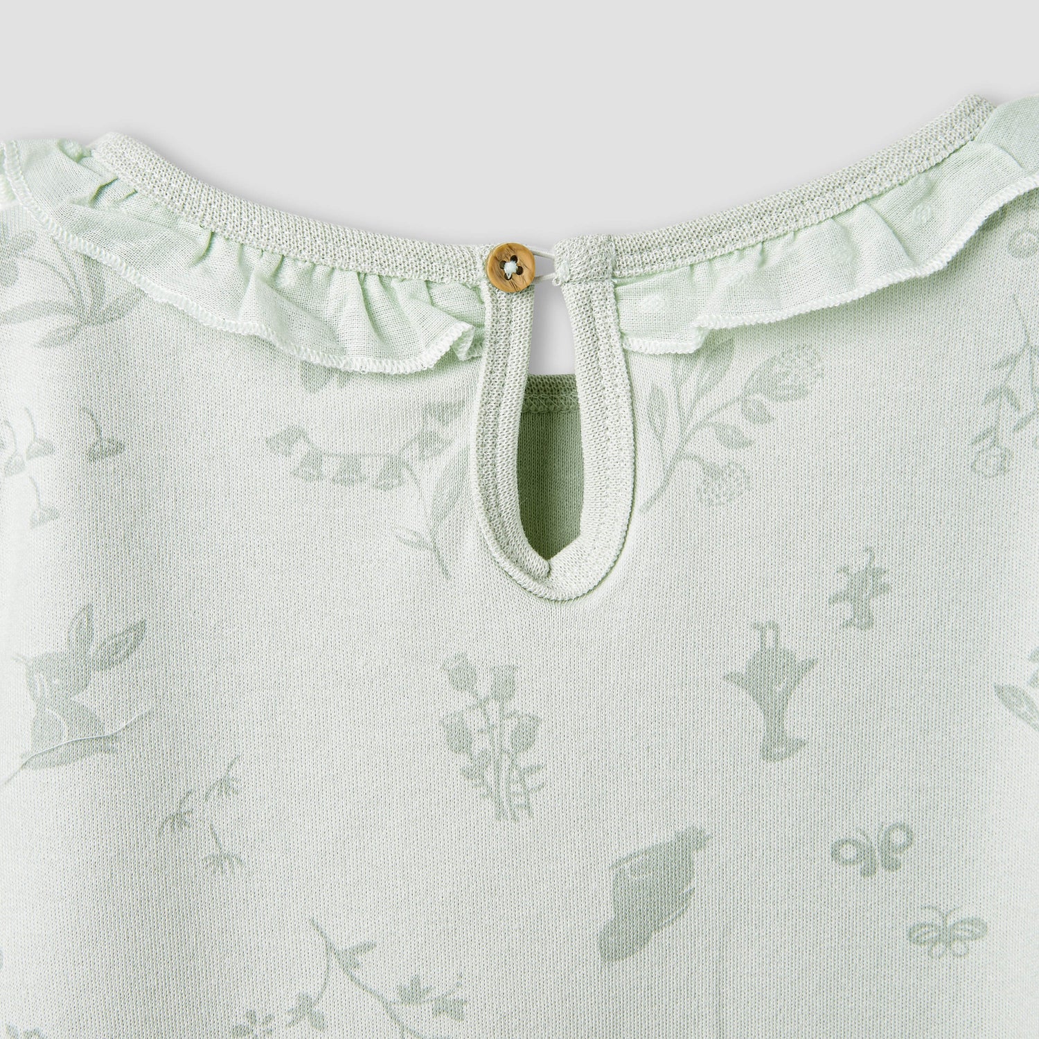 Juniors Floral Print T-shirt and Pyjamas - Set of 3