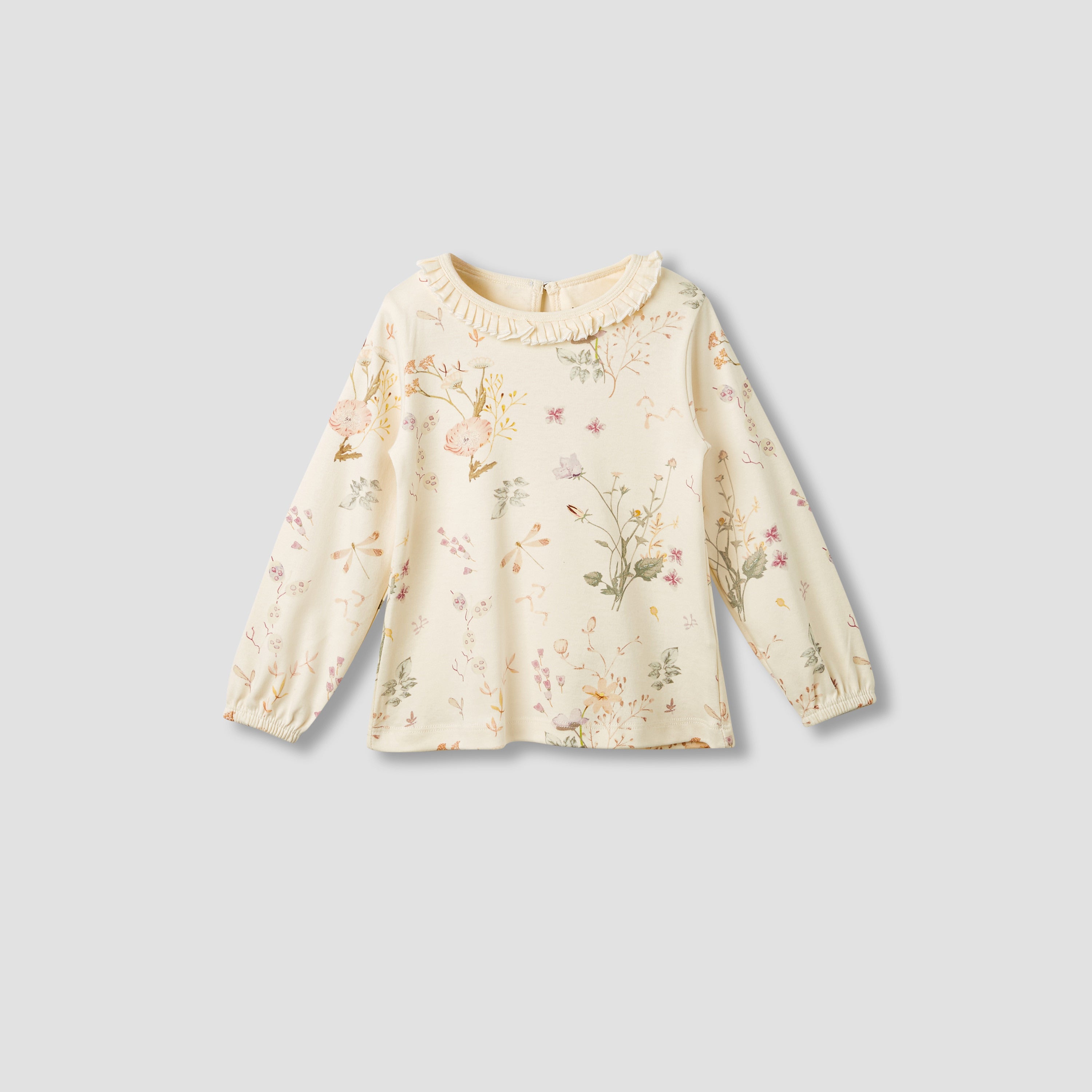 Juniors Floral Print T-shirt and Pyjamas - Set of 3