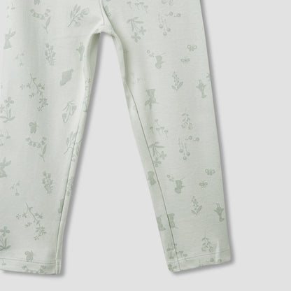 Juniors Floral Print T-shirt and Pyjamas - Set of 3