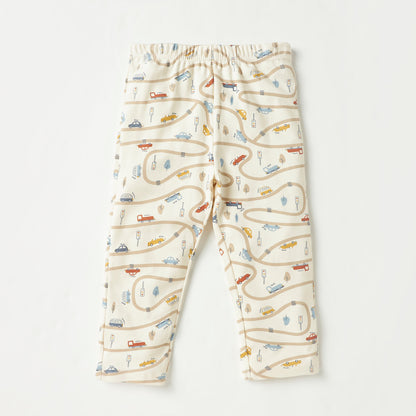 Juniors Tractor Print T-shirt and Pyjama Set