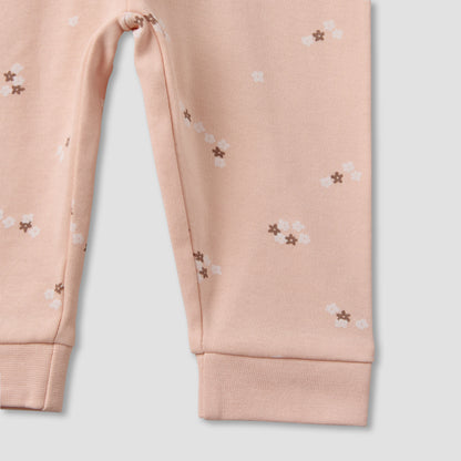 Pack of 3 Juniors Cotton Round Neck Long Sleeves Pyjama Set with Floral Print