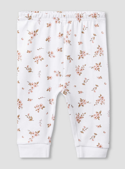 Pack of 3 Juniors Cotton Round Neck Long Sleeves Pyjama Set with Floral Print-baby-girls-clothing-nightwear-pyjamasets-image-7