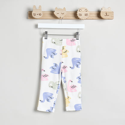 Juniors All-Over Print T-shirt and Pyjama Set