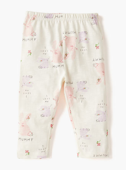 Juniors Pyjama Set with Bear Print - Cotton - Long Sleeves - Round Neck-baby-boys-clothing-nightwear-pyjamasets-image-2