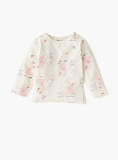 Juniors Pyjama Set with Bear Print - Cotton - Long Sleeves - Round Neck-baby-boys-clothing-nightwear-pyjamasets-image-5
