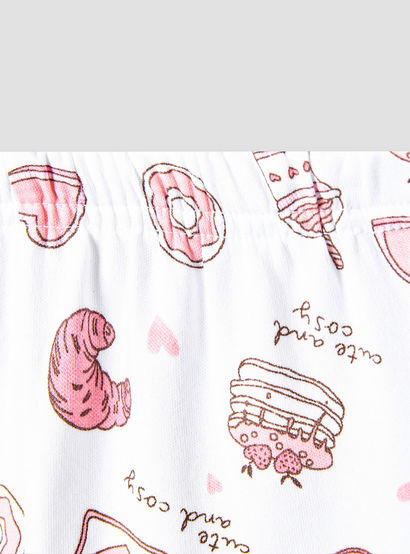 Juniors Cotton Round Neck Long Sleeves Pyjama Set with Food Print-baby-girls-clothing-nightwear-pyjamasets-image-5