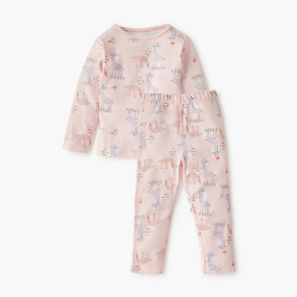 Juniors Bunny Print T-shirt and Pyjama Set