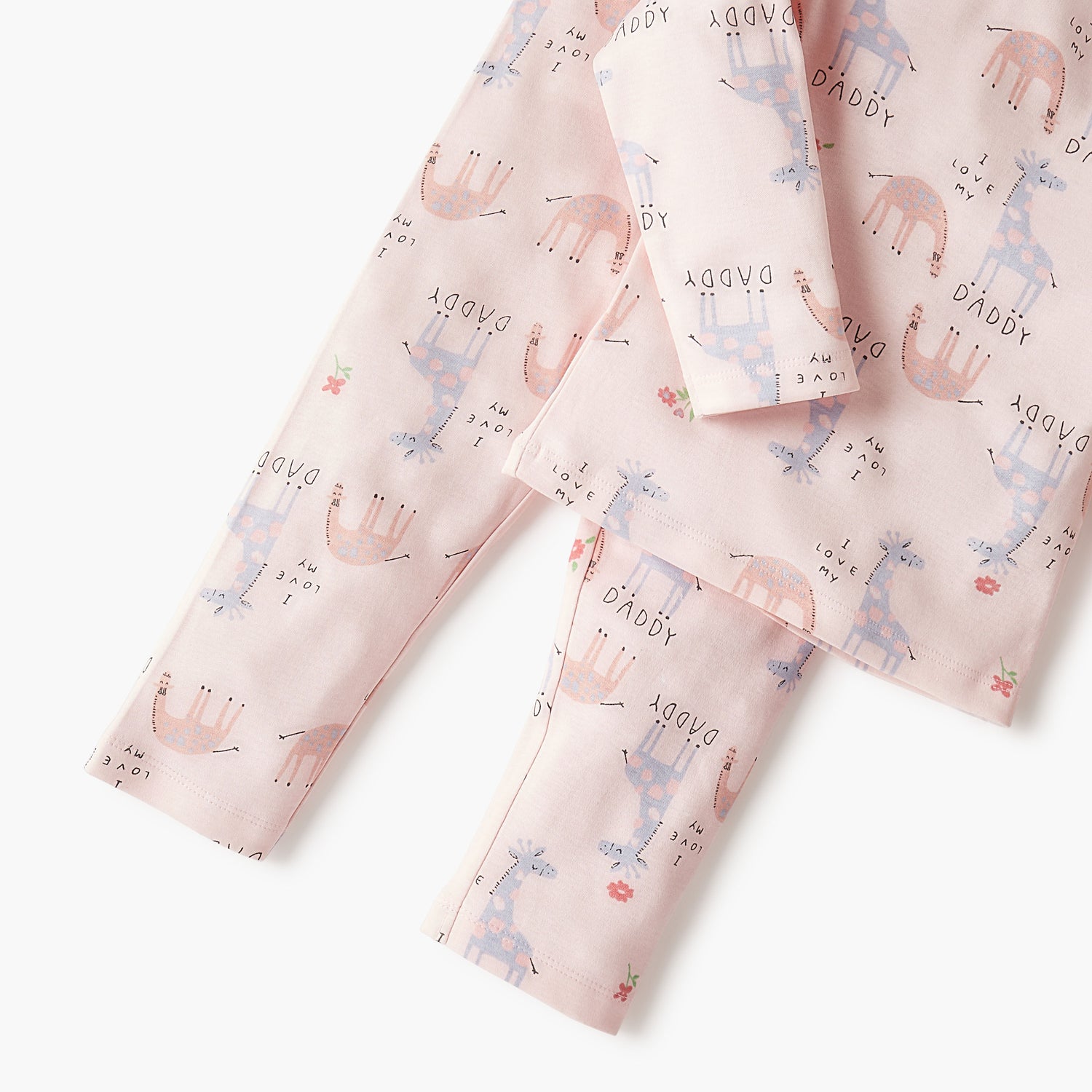Juniors Bunny Print T-shirt and Pyjama Set