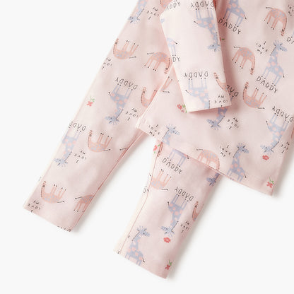 Juniors Bunny Print T-shirt and Pyjama Set