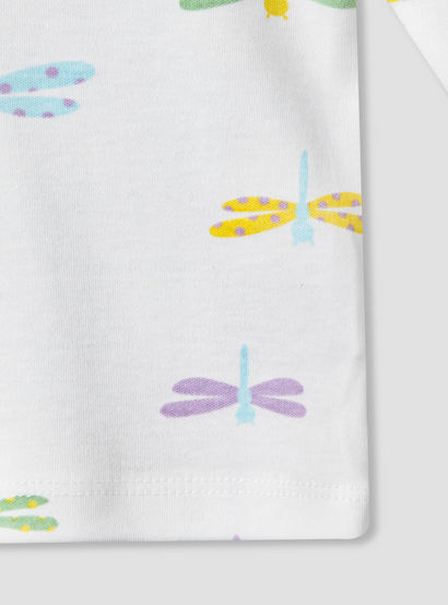 Juniors Cotton Round Neck Long Sleeve Pyjama Set with Dragonfly Print-baby-girls-clothing-nightwear-pyjamasets-image-6
