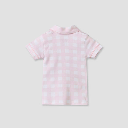 Disney Collared Short Sleeves Shirt and Shorts Set with Tweety Print