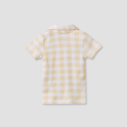 Disney Collared Short Sleeves Shirt and Shorts Set with Simba Print