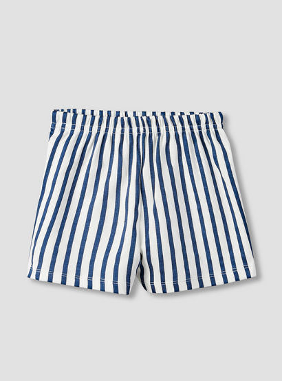 Juniors Crew Neck Short Sleeves T-shirt and Shorts Set with Nautical Applique-baby-boys-clothing-setsandcoords-image-4