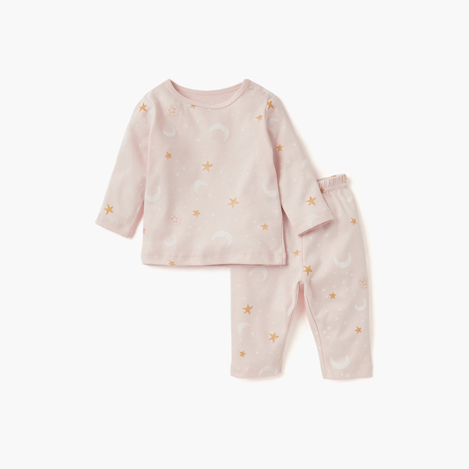 Juniors Star Print T-shirt and Pyjama Set