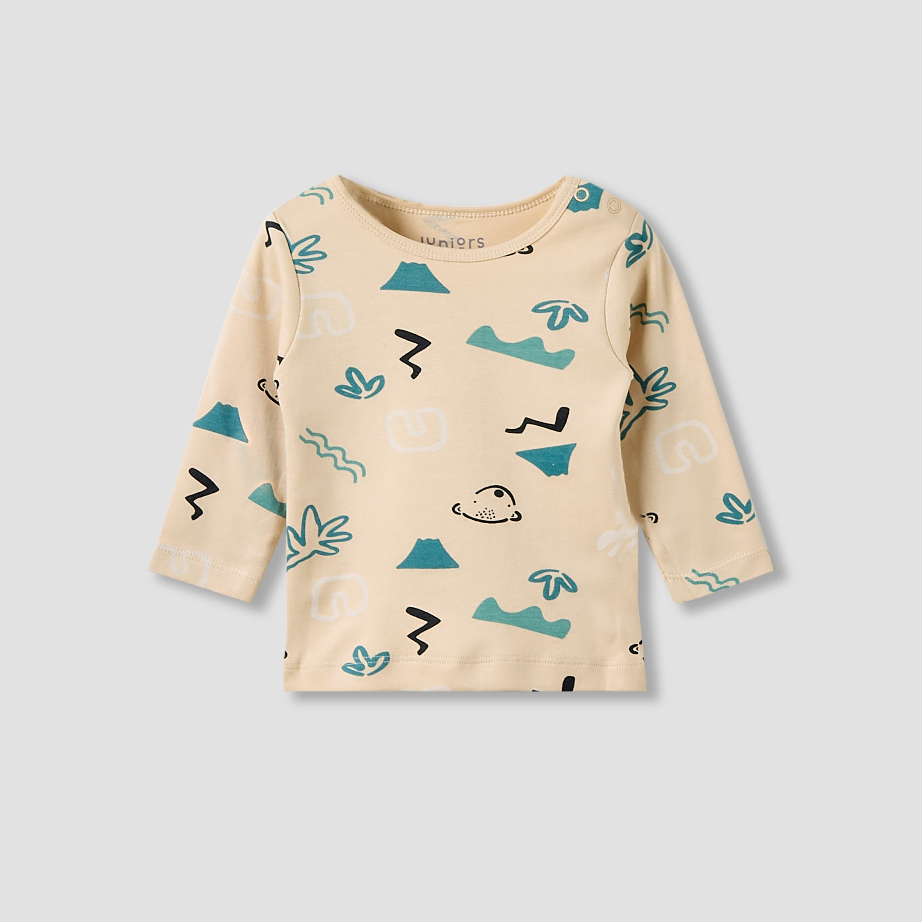 Juniors Pyjama Set with Graphic Print - Cotton - Long Sleeves