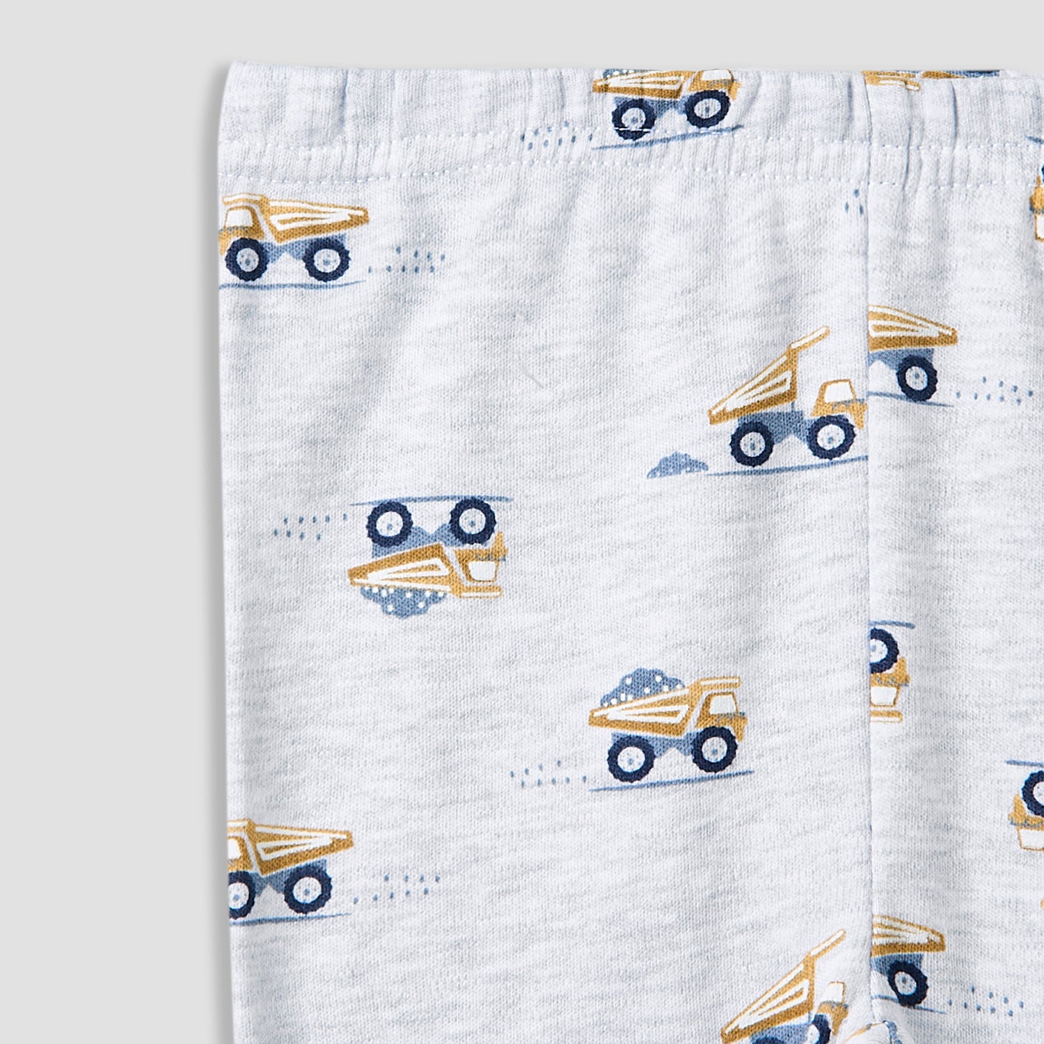 Juniors Pyjama Set with Truck Print - Cotton - Long Sleeves