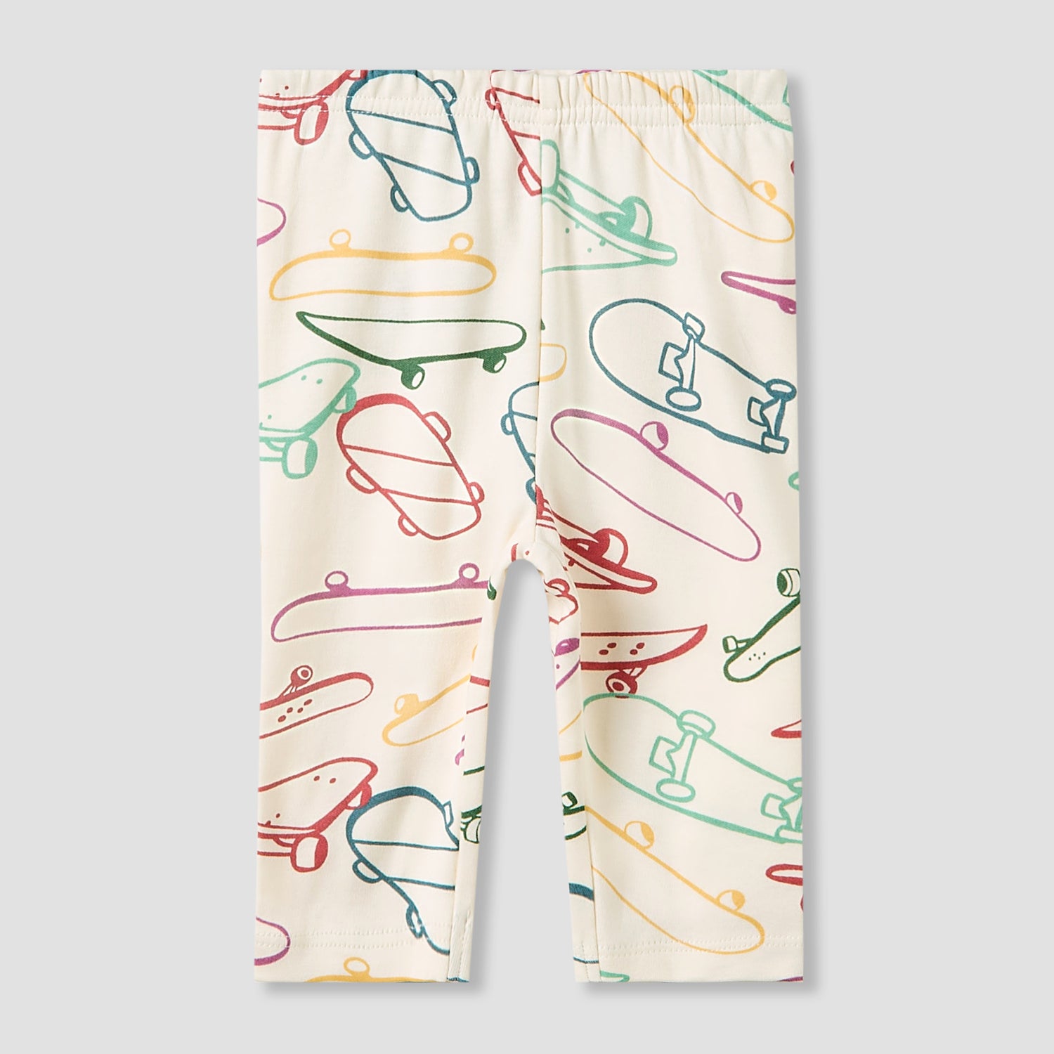 Juniors Pyjama Set with Skateboard Print - Cotton - Long Sleeves