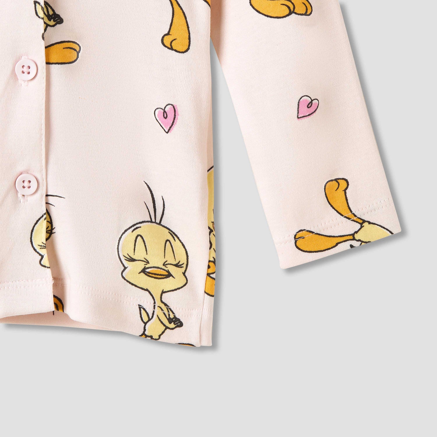 Disney Tweety Print Shirt and Pyjama Set