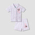 Disney Peter Pan Collar Short Sleeves Shirt and Shorts Set with Minnie Mouse Print