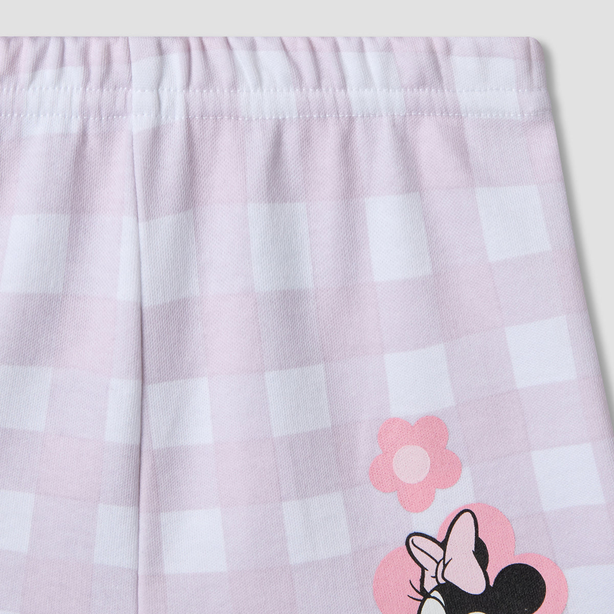 Disney Peter Pan Collar Short Sleeves Shirt and Shorts Set with Minnie Mouse Print