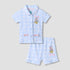 Disney Peter Pan Collar Short Sleeves Shirt and Shorts Set with Daisy Duck Print - Blue / 18-24 mths