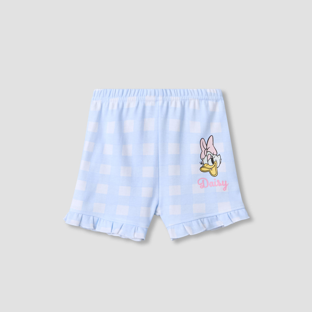 Disney Peter Pan Collar Short Sleeves Shirt and Shorts Set with Daisy Duck Print