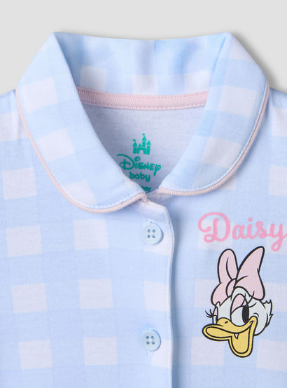 Disney Peter Pan Collar Short Sleeves Shirt and Shorts Set with Daisy Duck Print-baby-girls-clothing-setsandcoords-image-4