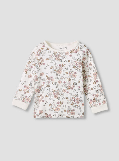 Juniors Pyjama Set with Floral Print - Cotton - Long Sleeves-promo_babyshop_Buy3for79_UAE130126-image-3