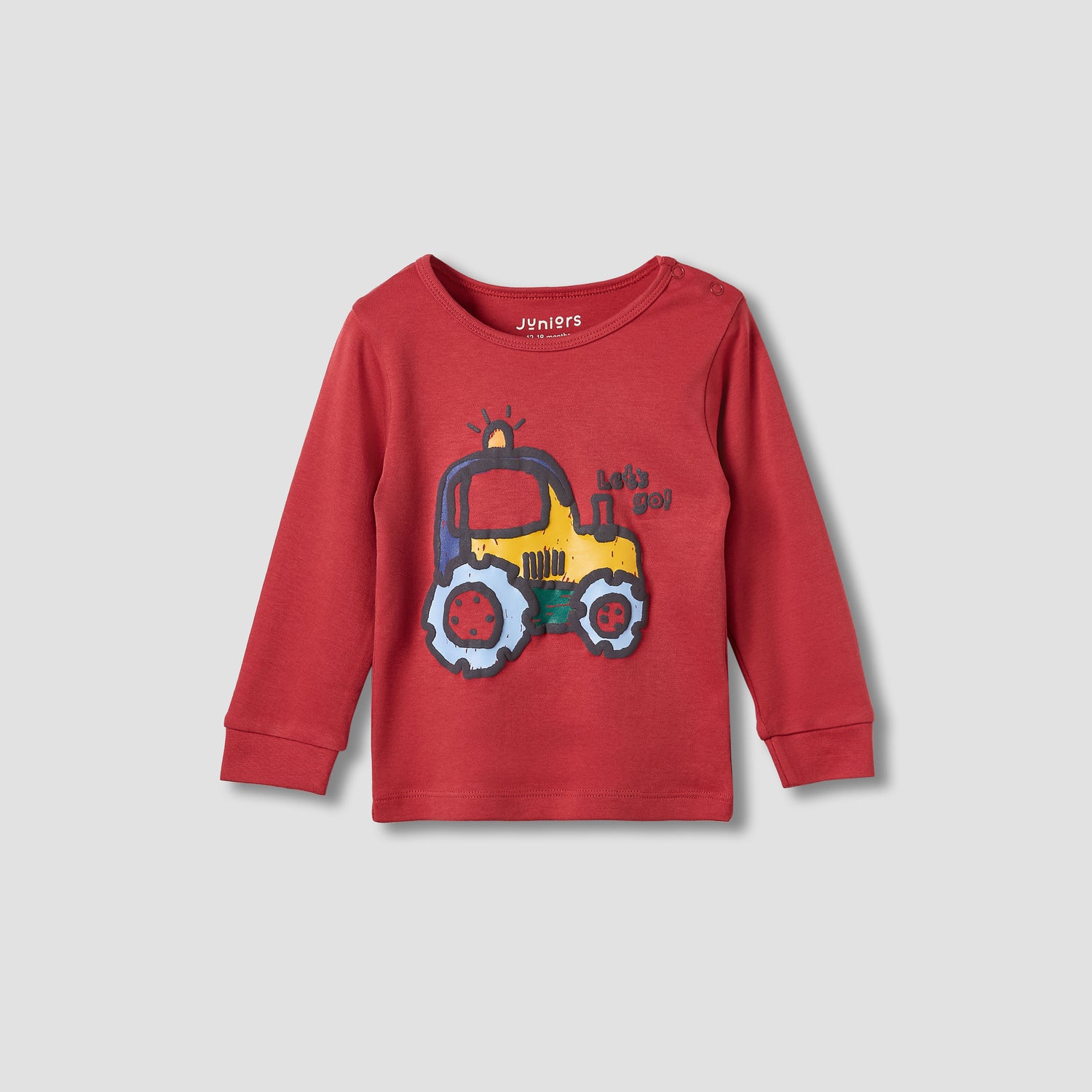Juniors Tractor Print T-shirt and Pyjama Set