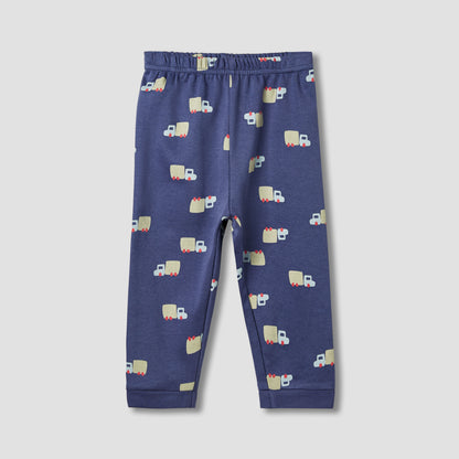 Juniors Tractor Print T-shirt and Pyjama Set