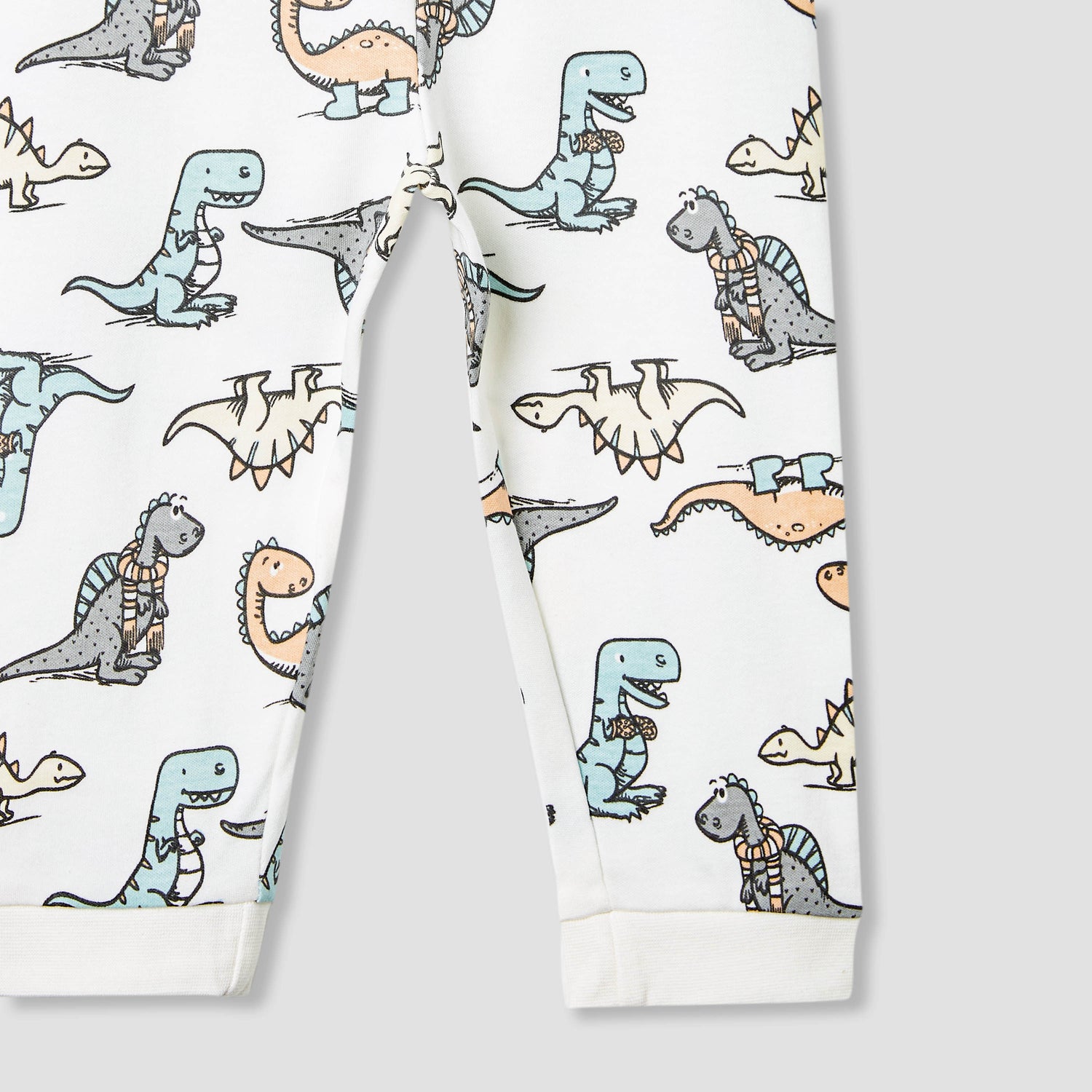 Juniors Dinosaur Print T-shirt and Pyjama Set