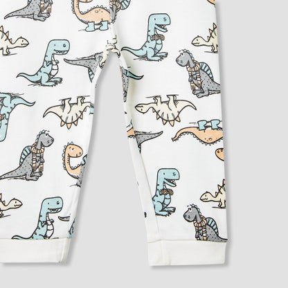 Juniors Dinosaur Print T-shirt and Pyjama Set